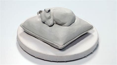 Create A Dog Sculpture With Air Drying Clay Mont Marte