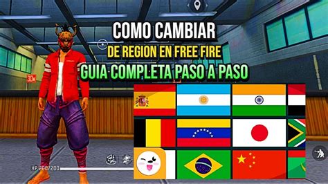 Como Cambiar De Region En Free Fire Indonesia Brasil Y Otra