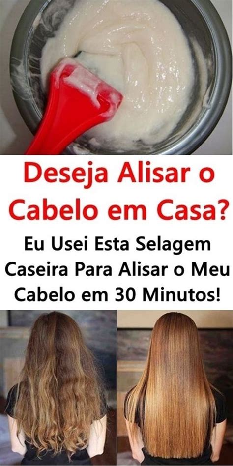 Como Alisar O Cabelo Maizena Em Minutos PASSO A PASSO Cabelo