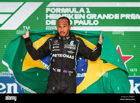 Lewis Hamilton Interlagos Podium Hi Res Stock Photography And Images