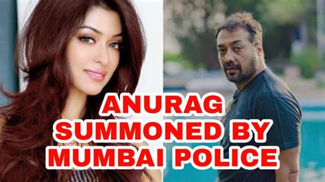 Payal Ghosh Metoo Controversy Anurag Kashyap Summoned By Mumbai