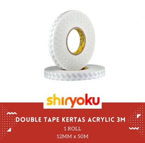 Double Tape Kertas M Mm X Meter Lazada Indonesia