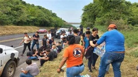 Caravana Migrante Sale De Tapachula Chiapas Busca Llegar A Oaxaca