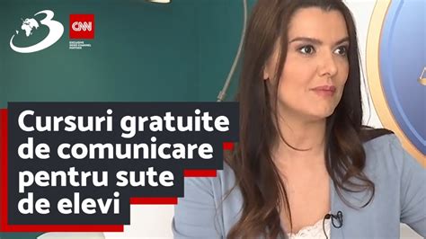 Cursuri Gratuite De Comunicare Pentru Sute De Elevi Youtube