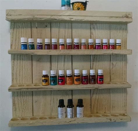 Essential Oil Shelf Wooden Essential Oil Display Shelf Etsy Essential Oil Shelf Essential