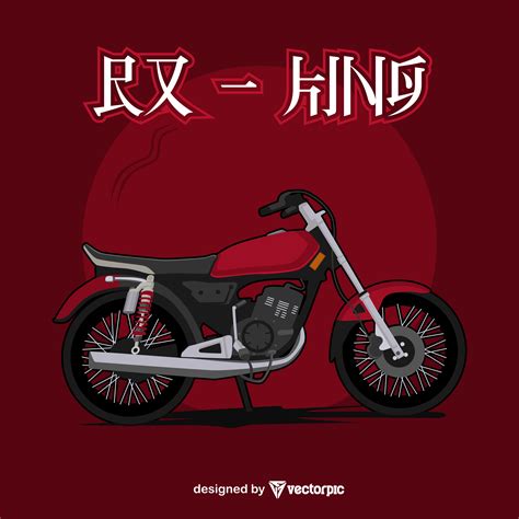 RX king design free vector | VECTORPIC