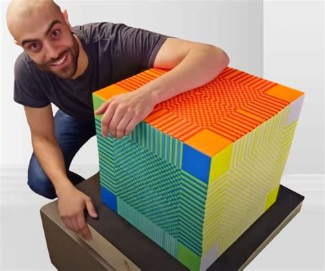 34x34x34 Rubik's Cube Record By Matt Bahner