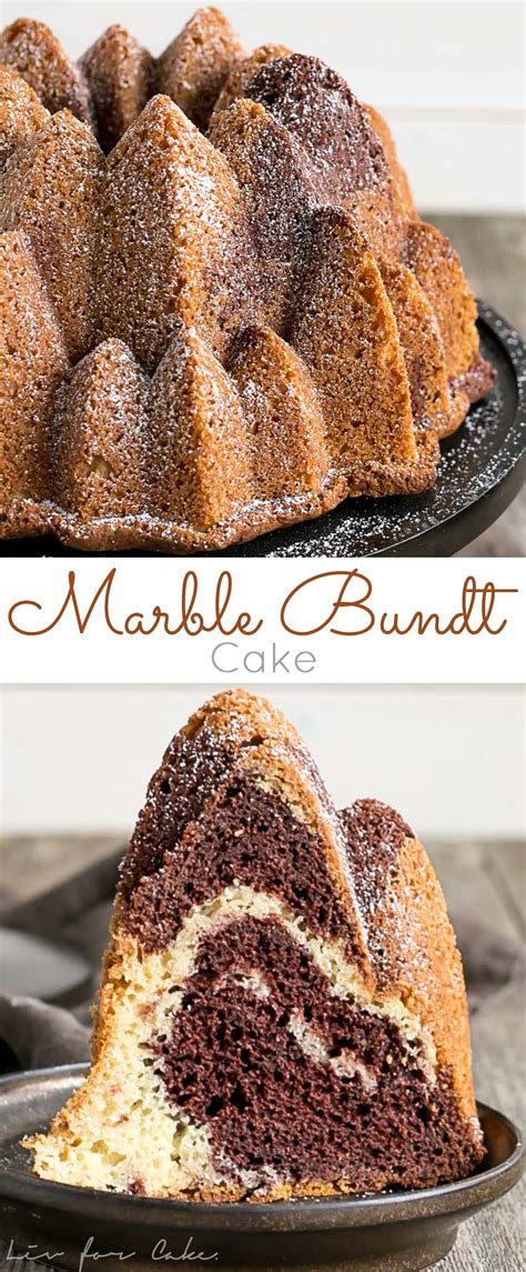 Marble Bundt Cake Liv For Cake