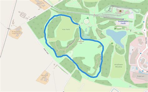 Rushcliffe Country Park Map