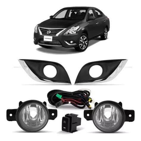 Kit Luz De Nevoeiro Nissan Versa 2014 2015 2016 2017 18 Frete grátis