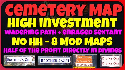 POE 3 21 Cemetery 8 Mod Map High Investment Farming Strategy Path