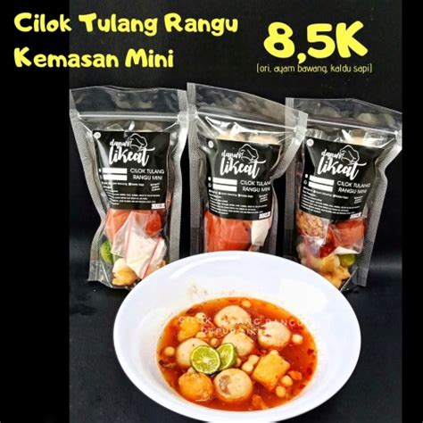 Jual Baso Aci Cilok Tulang Rangu Tulang Rawang Kuah Pedas Bandung