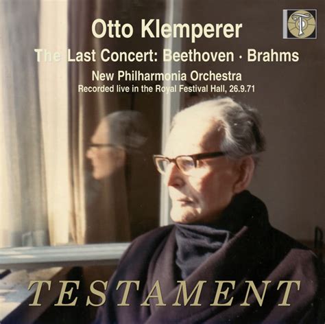 Otto Klemperer 2 Cd Set For The Price Of 1 Testament