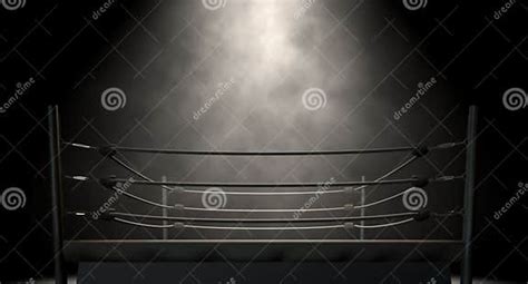 Classic Vintage Boxing Ring Stock Photo Image Of Turnbuckle Empty