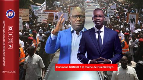 🆘🆘🆘 En Direct 🚨visite Du Président Ousmane Sonko à Lamairie De