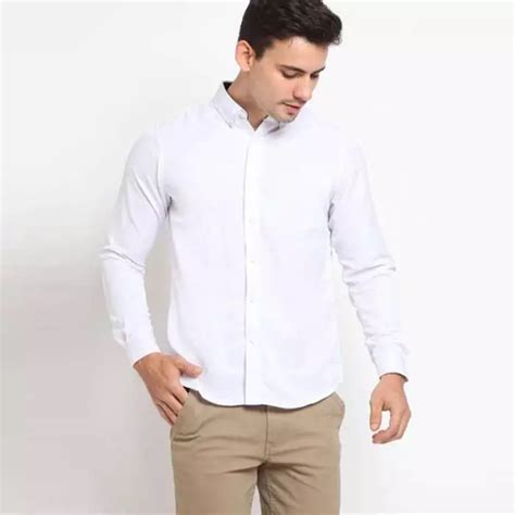 Jual Odza Classic Odza Classic Kemeja Slimfit Lengan Panjang Pria Polos