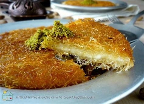 Citra S Home Diary Künefe Recipe Turkish Sweet Cheese Kadayif Pastry Kunafa Kanafeh