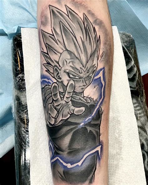 Majin Vegeta Tattoo