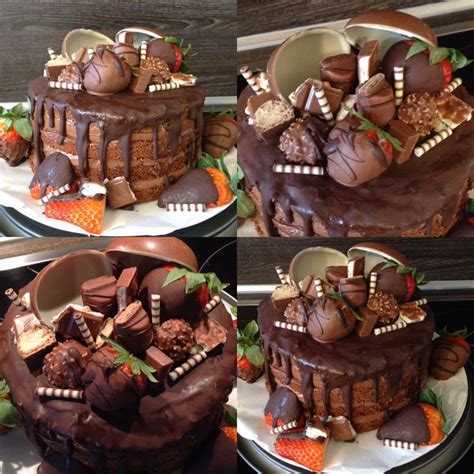 Naked Cake Chocolate Schokoladentorte