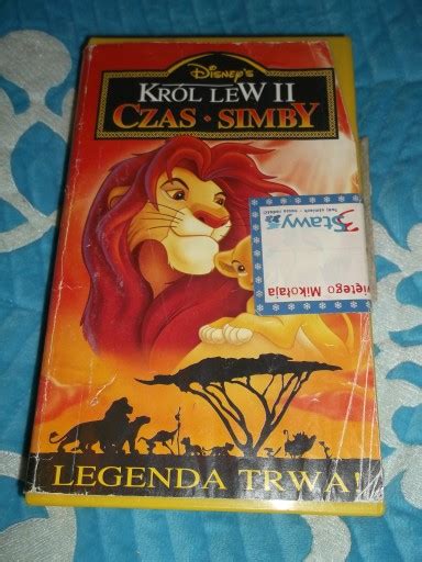 Król Lew 2 Czas Simby II VHS Disney s VIDEO 14266619921 Sklepy