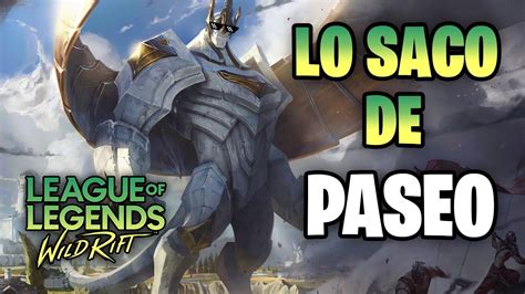 Wild Rift Saco A Gal Ades De Paseo Galio Mid Full Ap Top