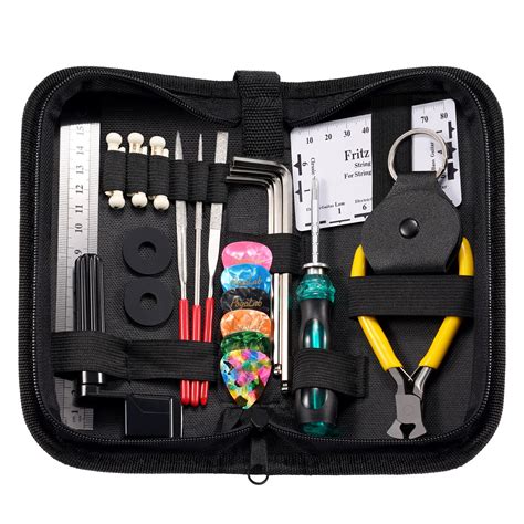 Ferramenta De Reparo Kit Ferramentas Organizador Cordas Guitarra