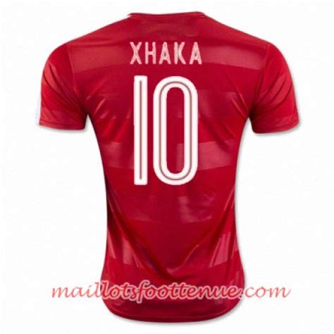 Maillot Tenue Suisse GRANIT XHAKA Domicile Euro 2016