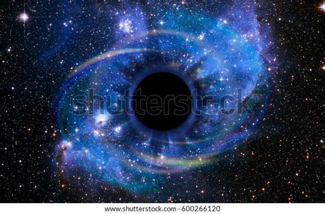 Stars Collapsing Deep Black Hole Attracted Stock Photo (Edit Now) 600266120