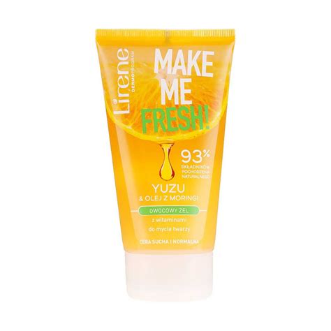 Gel Nettoyant Purifiant Et Rafraichissant Lirene Make Me Fresh Ml