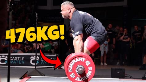 Rauno Heinla Destroys Masters Deadlift World Record With 476kg Lift