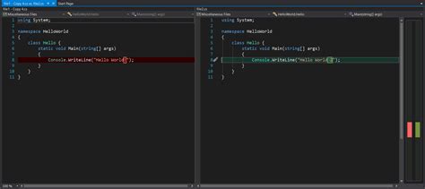 Comparing Files In Visual Studio And Visual Studio Code Coding Defined