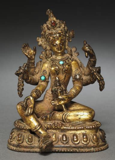 Vasudhara Buddhist Deity Face Hands Himalayan Art