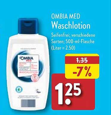 Ombia Med Waschlotion Angebot Bei ALDI Nord 1Prospekte De