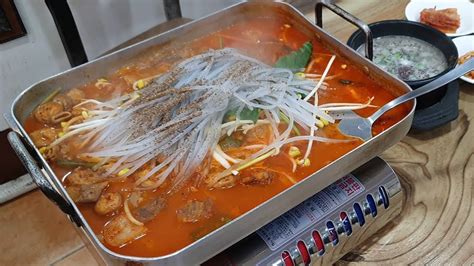 막창전골 익산 남부시장 맛집 삼양순대 익산 터미널 맛집 인화동 맛집 피순대 Korean Food