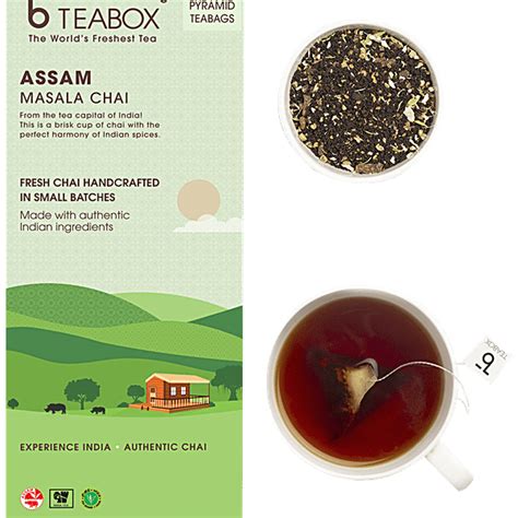 Buy Teabox Assam Tea Masala Chai Blend 16 Pcs Online At Best Price Of Rs 349 Bigbasket