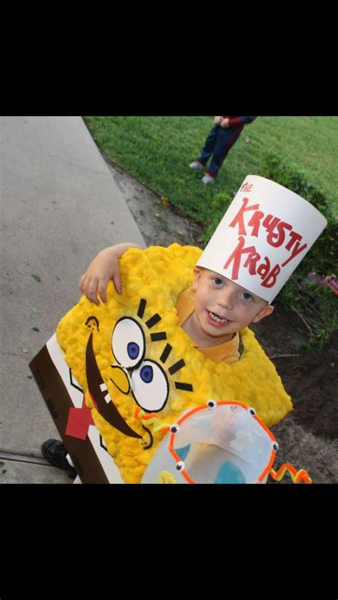 DIY SpongeBob Halloween Costume