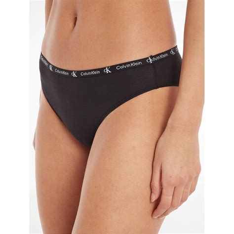 Calvin Klein Modern Bikini Pk Black Tiger Sportsdirect