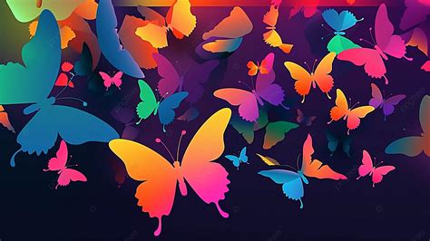 Butterfly Colorful Background, Butterfly, Butterfly Pattern, Colorful ...