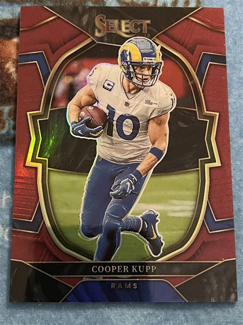 Panini Select Cooper Kupp Concourse Maroon Prizm Rams Ebay