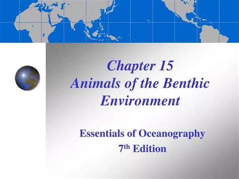 PPT - Chapter 15 Animals of the Benthic Environment PowerPoint ...