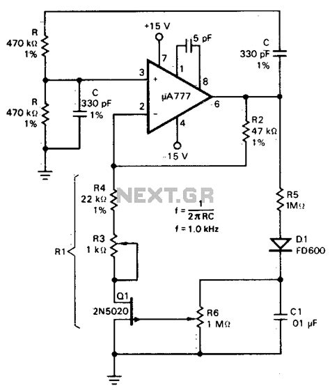 Audio Oscillator Audio Circuits Next Gr