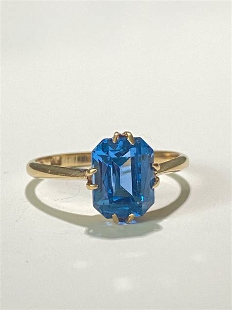 18 00 Mm 57 18 Kt Gold Ring Spinel Catawiki