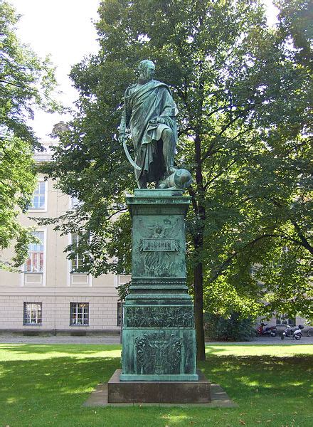 Standbeeld Gebhard Leberecht Von Bl Cher Berlin Mitte Tracesofwar Nl