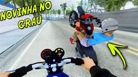 Conheci Uma Menina Que Empina Moto Rol Na Quebrada De Ybr Gta