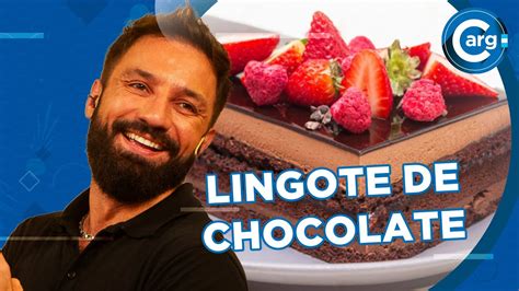 Receta De Lingote De Chocolate Y Frambuesa Youtube