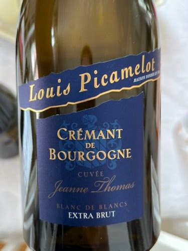 Louis Picamelot Cuvée Jeanne Thomas Blanc de Blancs Extra Brut Vivino