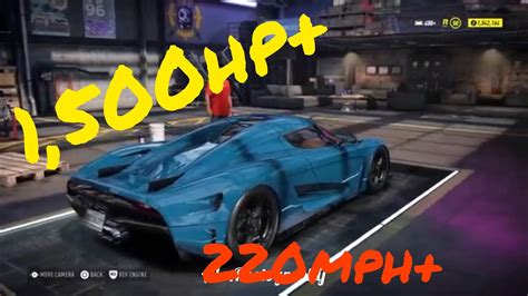 Nfs Heat Koenigsegg Regera 1 500hp Build Drive Showcase Youtube