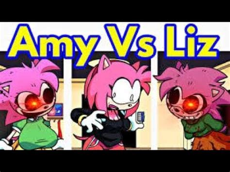 Fnf Liz Amy Rose Fangirl Youtube