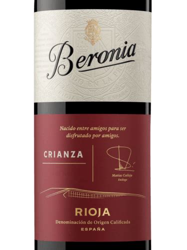 2018 Beronia Rioja Crianza Vivino