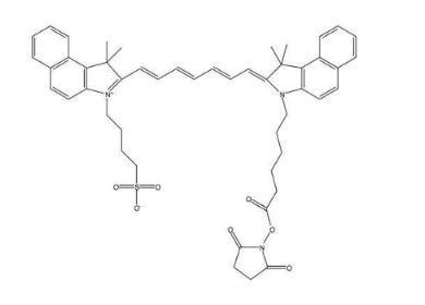 ICG NHS ester CAS 1622335 40 3 吲哚菁绿修饰琥珀酰亚胺酯 活性酯 UDP糖丨MOF丨金属有机框架丨聚集诱导发光丨